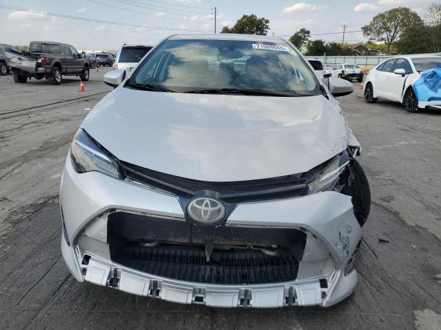 2T1BURHE3JC053350 - 2018 TOYOTA COROLLA L SILVER photo 5