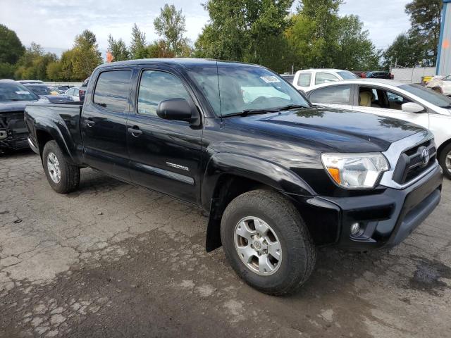 3TMMU4FNXFM086956 - 2015 TOYOTA TACOMA DOUBLE CAB LONG BED BLACK photo 4