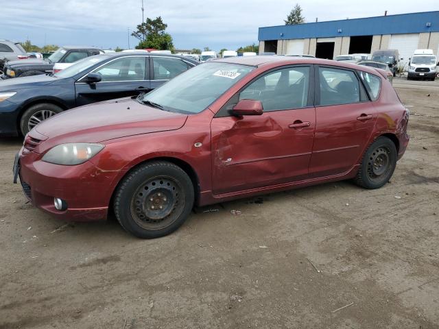 JM1BK143X61528435 - 2006 MAZDA 3 HATCHBACK RED photo 1