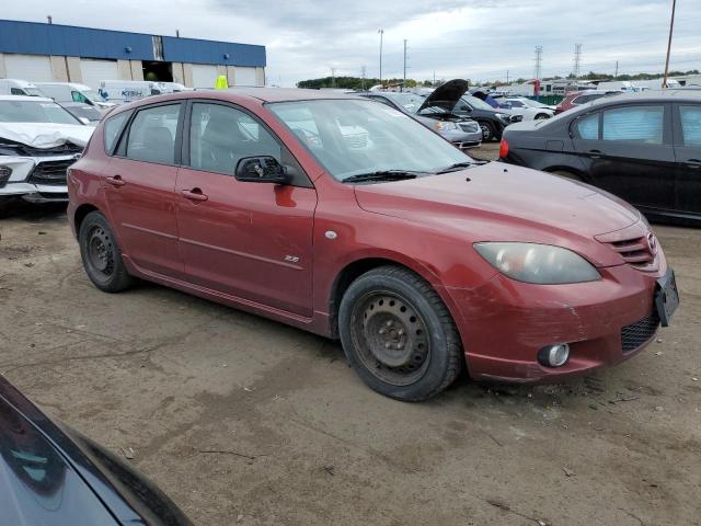 JM1BK143X61528435 - 2006 MAZDA 3 HATCHBACK RED photo 4