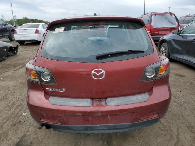 JM1BK143X61528435 - 2006 MAZDA 3 HATCHBACK RED photo 6