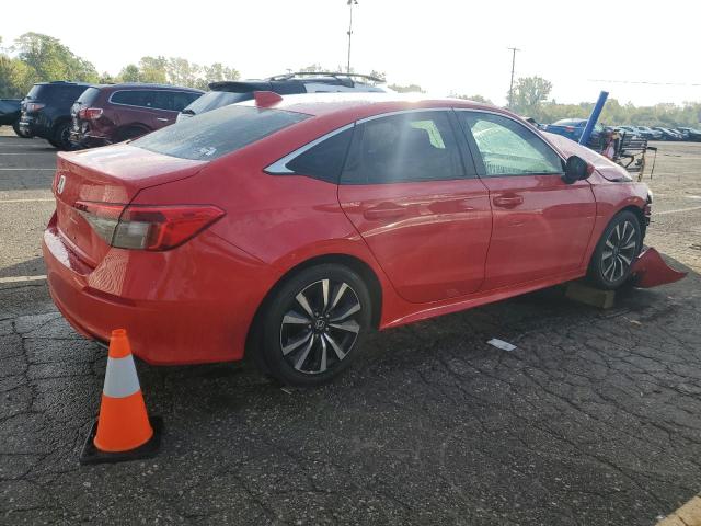2HGFE1F79NH311629 - 2022 HONDA CIVIC EX RED photo 3