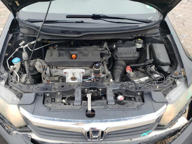 19XFB2F56CE354328 - 2012 HONDA CIVIC LX BLACK photo 11