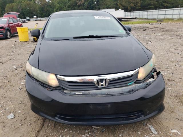 19XFB2F56CE354328 - 2012 HONDA CIVIC LX BLACK photo 5