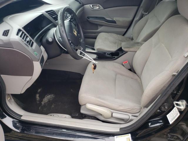 19XFB2F56CE354328 - 2012 HONDA CIVIC LX BLACK photo 7