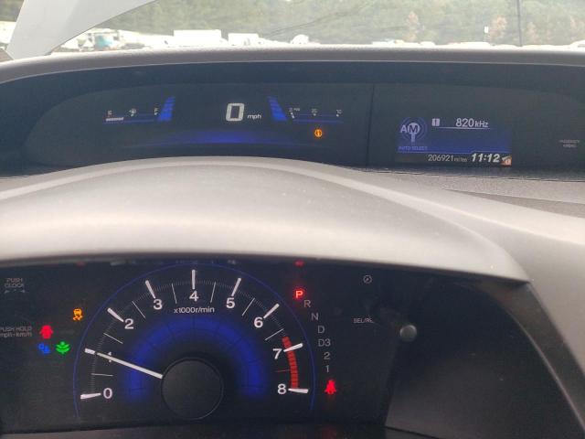 19XFB2F56CE354328 - 2012 HONDA CIVIC LX BLACK photo 9