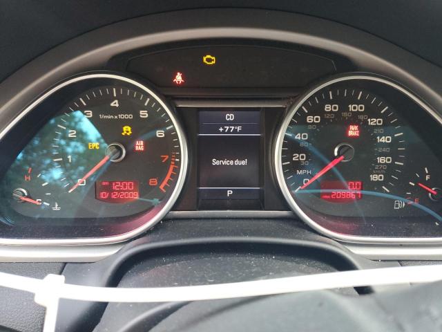 WA1VYAFE8AD007354 - 2010 AUDI Q7 PRESTIGE GRAY photo 9