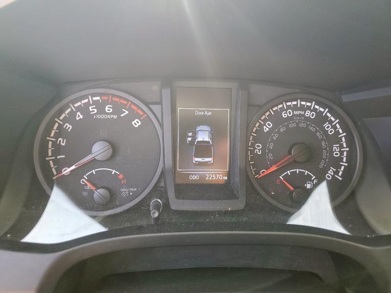 3TYAX5GNXNT045907 - 2022 TOYOTA TACOMA DOUBLE CAB Գրաֆիտ լուսանկար 9