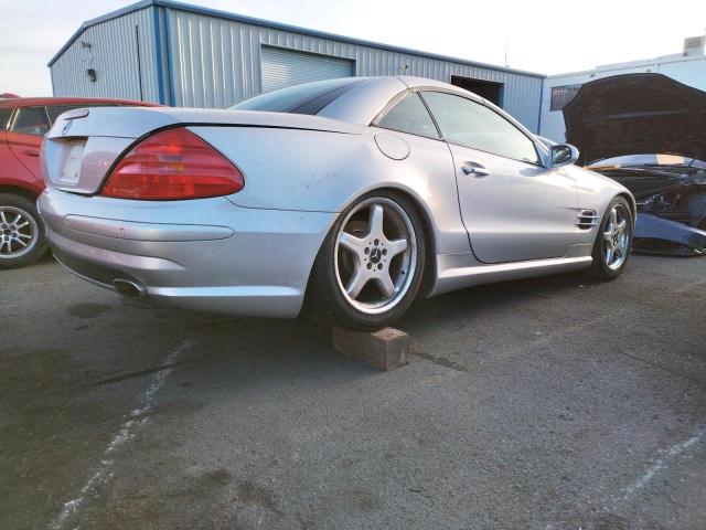 WDBSK75F63F039362 - 2003 MERCEDES-BENZ SL500 500R SILVER photo 3