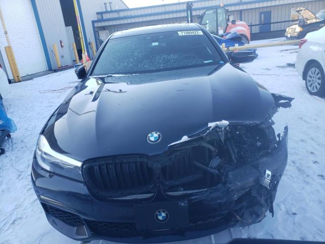 WBA7E2C50KB217166 - 2019 BMW 740 I BLACK photo 5