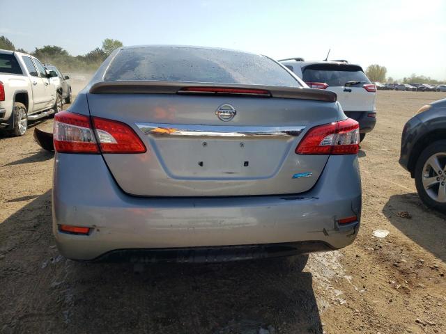 3N1AB7AP8EL642966 - 2014 NISSAN SENTRA S GRAY photo 6