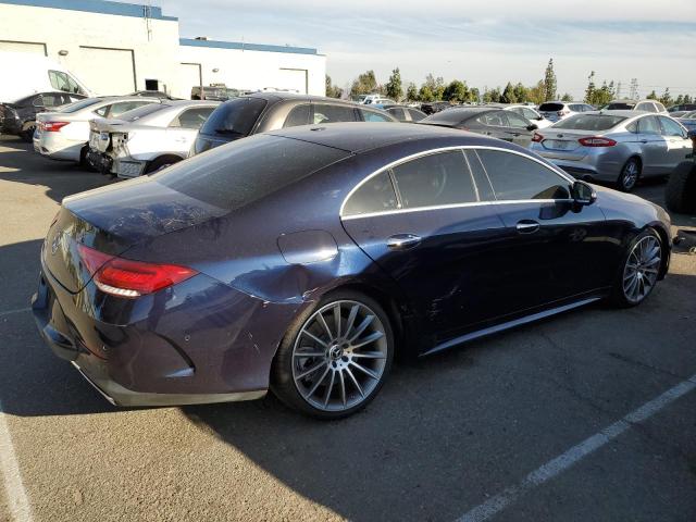 WDD2J5JB6KA028438 - 2019 MERCEDES-BENZ CLS 450 BLUE photo 3