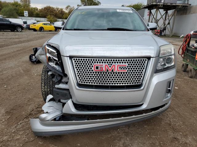 2GKFLYE32D6420024 - 2013 GMC TERRAIN DENALI SILVER photo 5