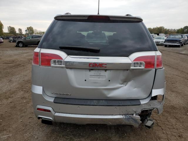 2GKFLYE32D6420024 - 2013 GMC TERRAIN DENALI SILVER photo 6