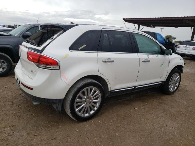 2LMDJ6JK4CBL05716 - 2012 LINCOLN MKX WHITE photo 3