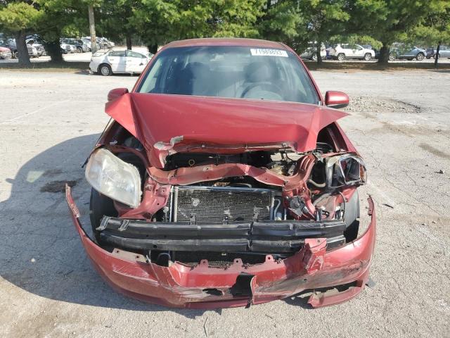 KL1TD5DE2AB127916 - 2010 CHEVROLET AVEO LS 红色 照片 5