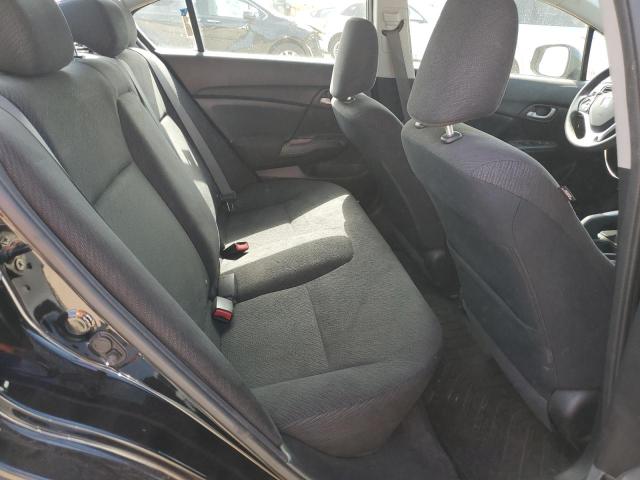 19XFB2F52DE040080 - 2013 HONDA CIVIC LX BLACK photo 10
