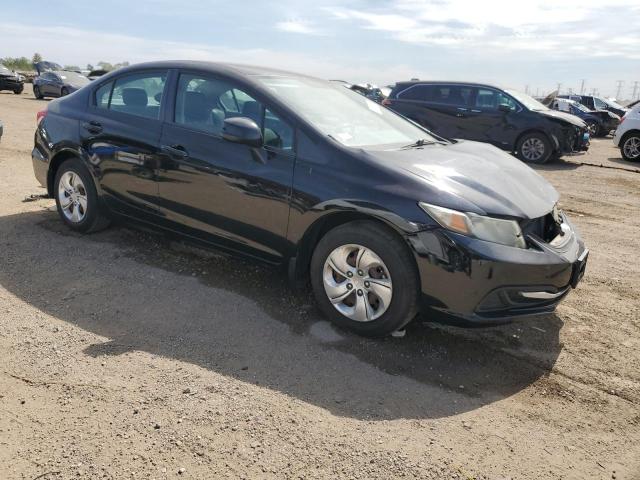 19XFB2F52DE040080 - 2013 HONDA CIVIC LX BLACK photo 4