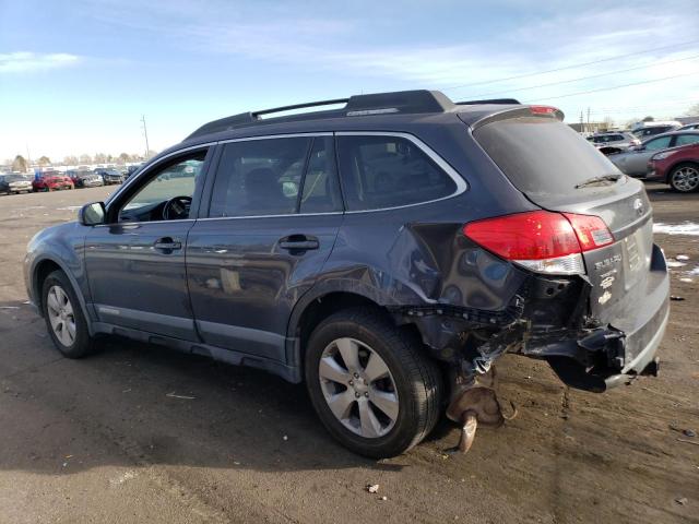 4S4BRDJC2A2367482 - 2010 SUBARU OUTBACK 3.6R LIMITED GRAY photo 2