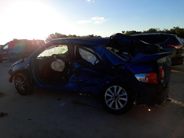2T1BU40E39C119003 - 2009 TOYOTA COROLLA BASE BLUE photo 2