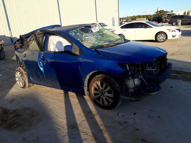 2T1BU40E39C119003 - 2009 TOYOTA COROLLA BASE BLUE photo 4