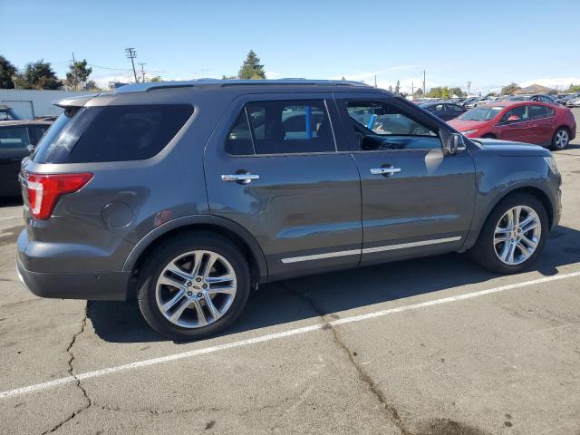 1FM5K7FH1GGC35140 - 2016 FORD EXPLORER LIMITED 灰色 照片 3