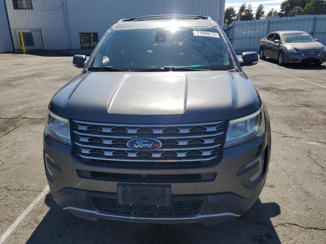 1FM5K7FH1GGC35140 - 2016 FORD EXPLORER LIMITED 灰色 照片 5
