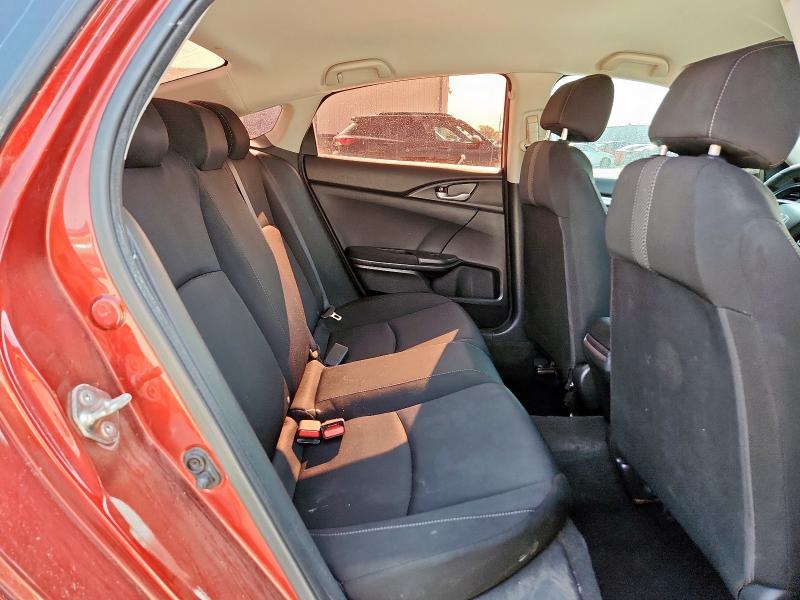 19XFC2F65KE018044 - 2019 HONDA CIVIC LX RED photo 10
