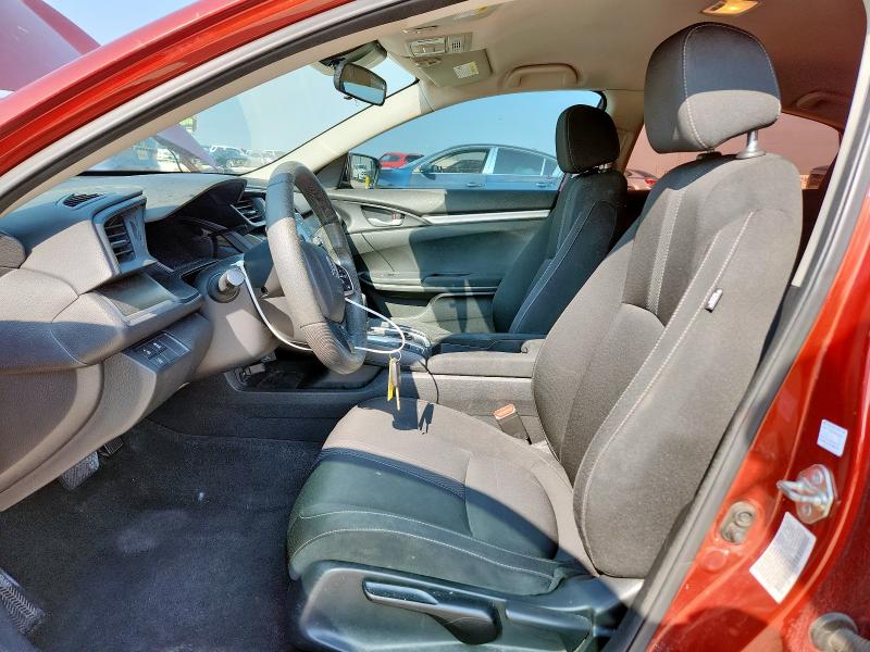 19XFC2F65KE018044 - 2019 HONDA CIVIC LX RED photo 7
