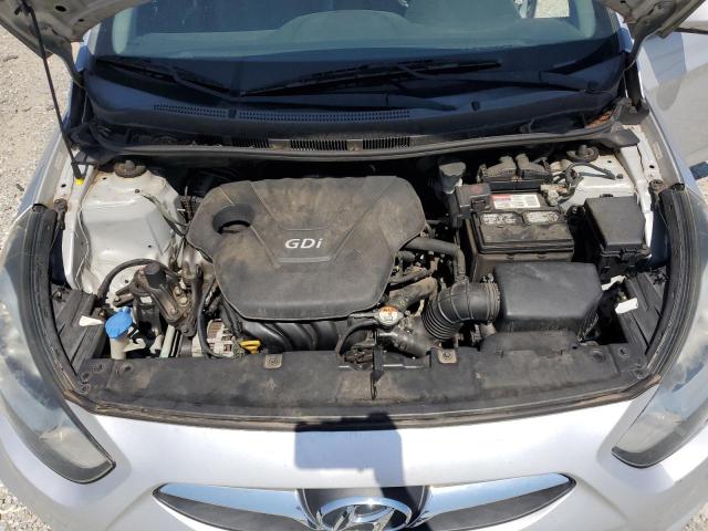 KMHCU5AE2DU104458 - 2013 HYUNDAI ACCENT GLS SILVER photo 11