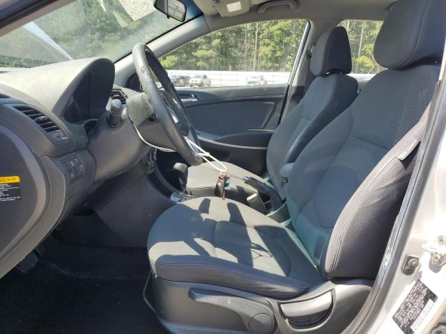 KMHCU5AE2DU104458 - 2013 HYUNDAI ACCENT GLS SILVER photo 7