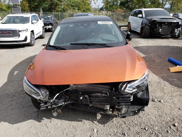 3N1AB8DV8MY286388 - 2021 NISSAN SENTRA SR ORANGE photo 5