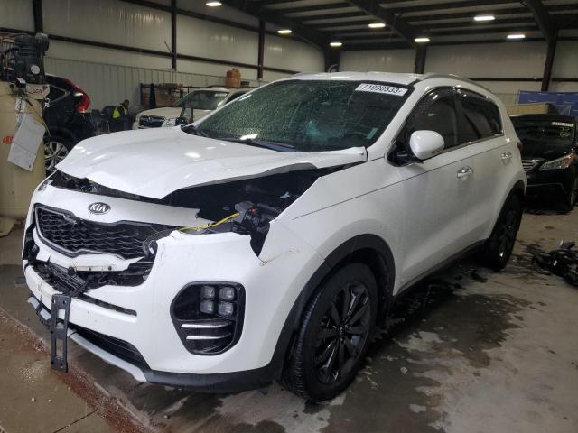 KNDPN3AC5J7428231 - 2018 KIA SPORTAGE EX WHITE photo 1