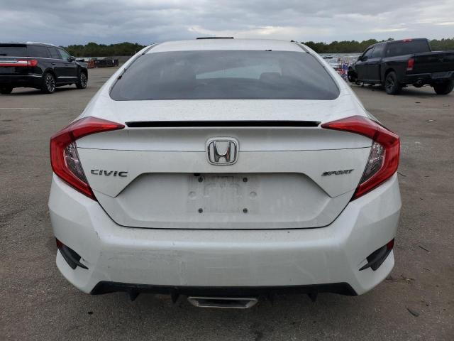 2HGFC2F80MH517571 - 2021 HONDA CIVIC SPORT WHITE photo 6