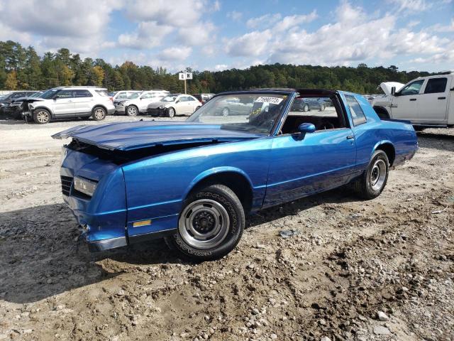 1G1GZ37G0FR200656 - 1985 CHEVROLET MONTE CARL BLUE photo 1