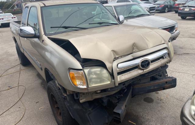 5TBRT34133S349120 - 2003 TOYOTA TUNDRA ACCESS CAB SR5 GOLD photo 1