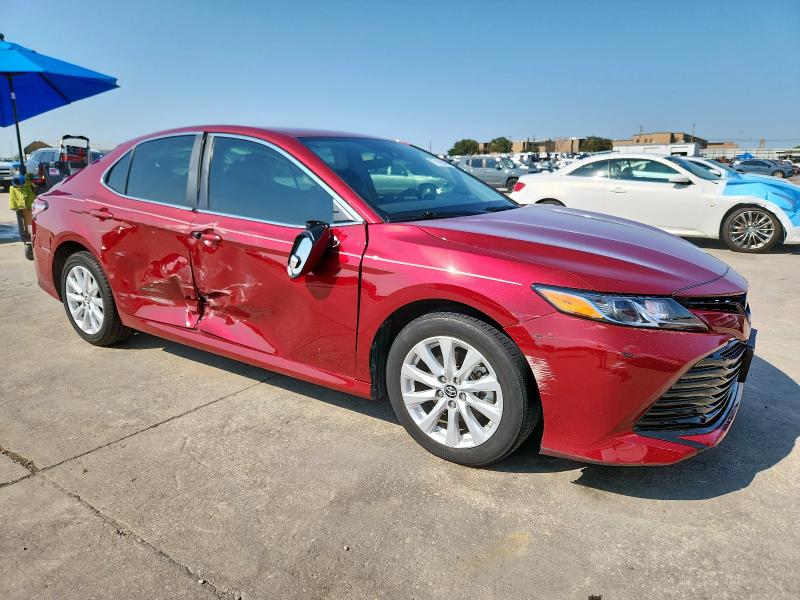 4T1B11HK2KU846493 - 2019 TOYOTA CAMRY L 红色 照片 4