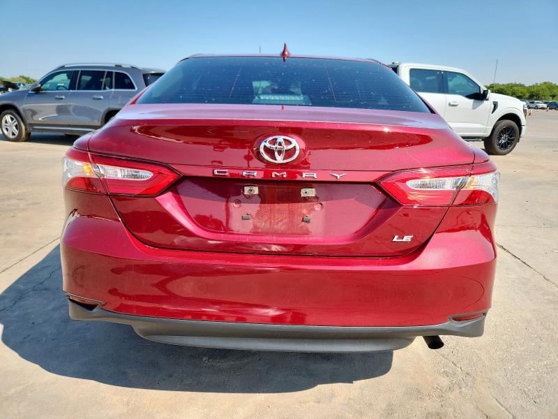 4T1B11HK2KU846493 - 2019 TOYOTA CAMRY L 红色 照片 6
