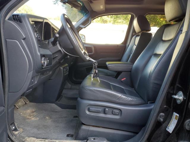 5FPYK1F56BB007083 - 2011 HONDA RIDGELINE RTL BLACK photo 7