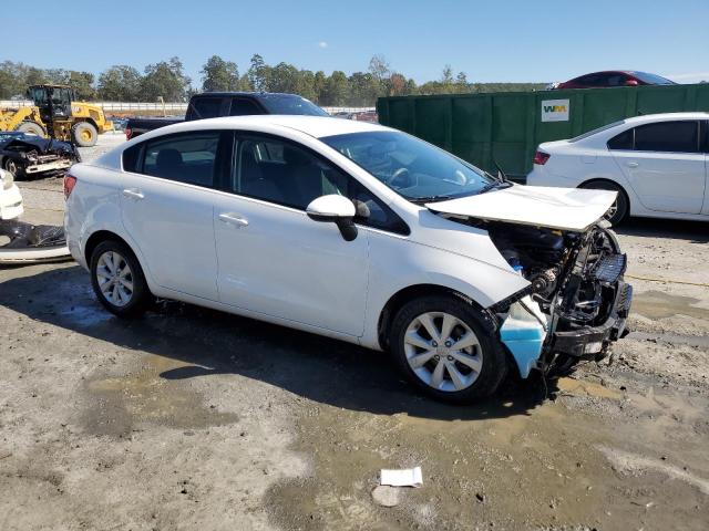 KNADN4A33D6240002 - 2013 KIA RIO EX WHITE photo 4