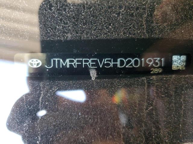 JTMRFREV5HD201931 - 2017 TOYOTA RAV4 XLE GRAY photo 13