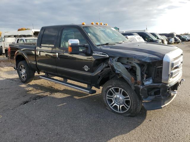 1FT8W3BT6DEB74559 - 2013 FORD F350 SUPER DUTY BLACK photo 4