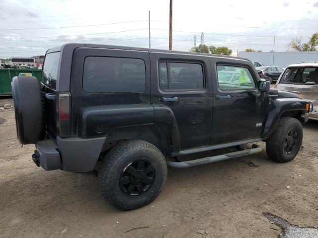 5GTDN13E078248463 - 2007 HUMMER H3 BLACK photo 3