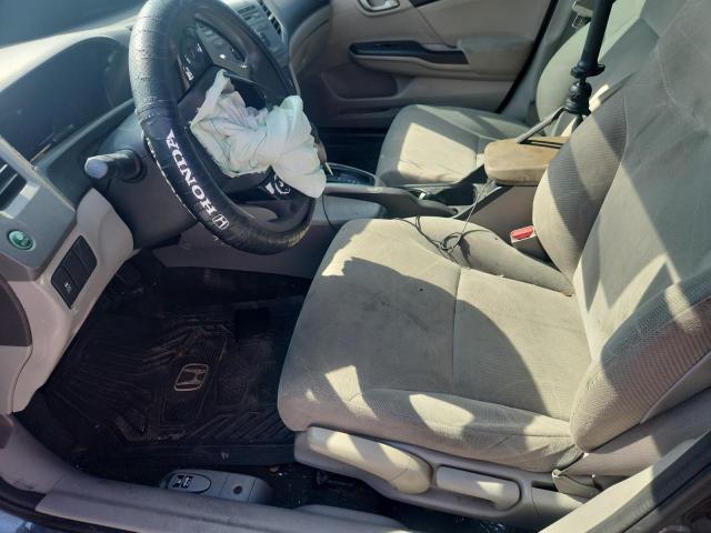 19XFB2F52CE389447 - 2012 HONDA CIVIC LX GRAY photo 7