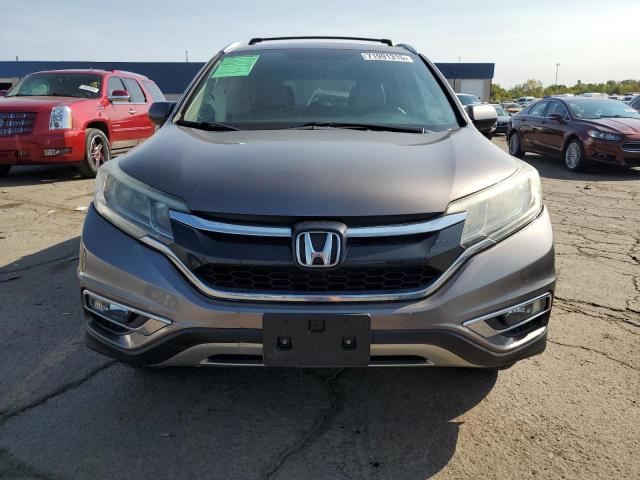 5J6RM4H7XFL069512 - 2015 HONDA CR-V EXL BROWN photo 5