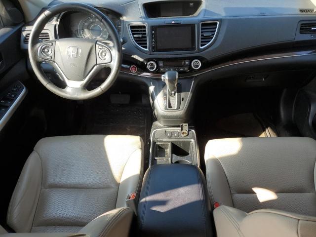 5J6RM4H7XFL069512 - 2015 HONDA CR-V EXL BROWN photo 8