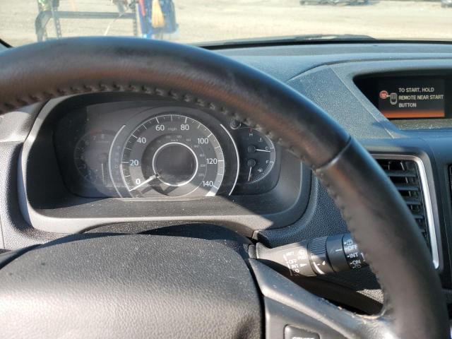 5J6RM4H7XFL069512 - 2015 HONDA CR-V EXL BROWN photo 9