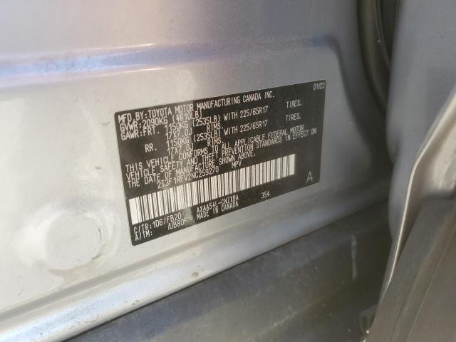 2T3F1RFV2NC259270 - 2022 TOYOTA RAV4 LE SILVER photo 13