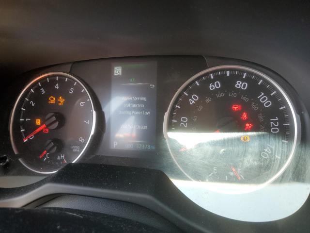 2T3F1RFV2NC259270 - 2022 TOYOTA RAV4 LE SILVER photo 9