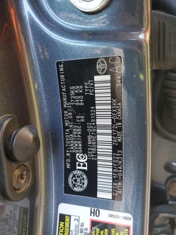 2T1BURHE7GC491524 - 2016 TOYOTA COROLLA L 黑色 照片 12